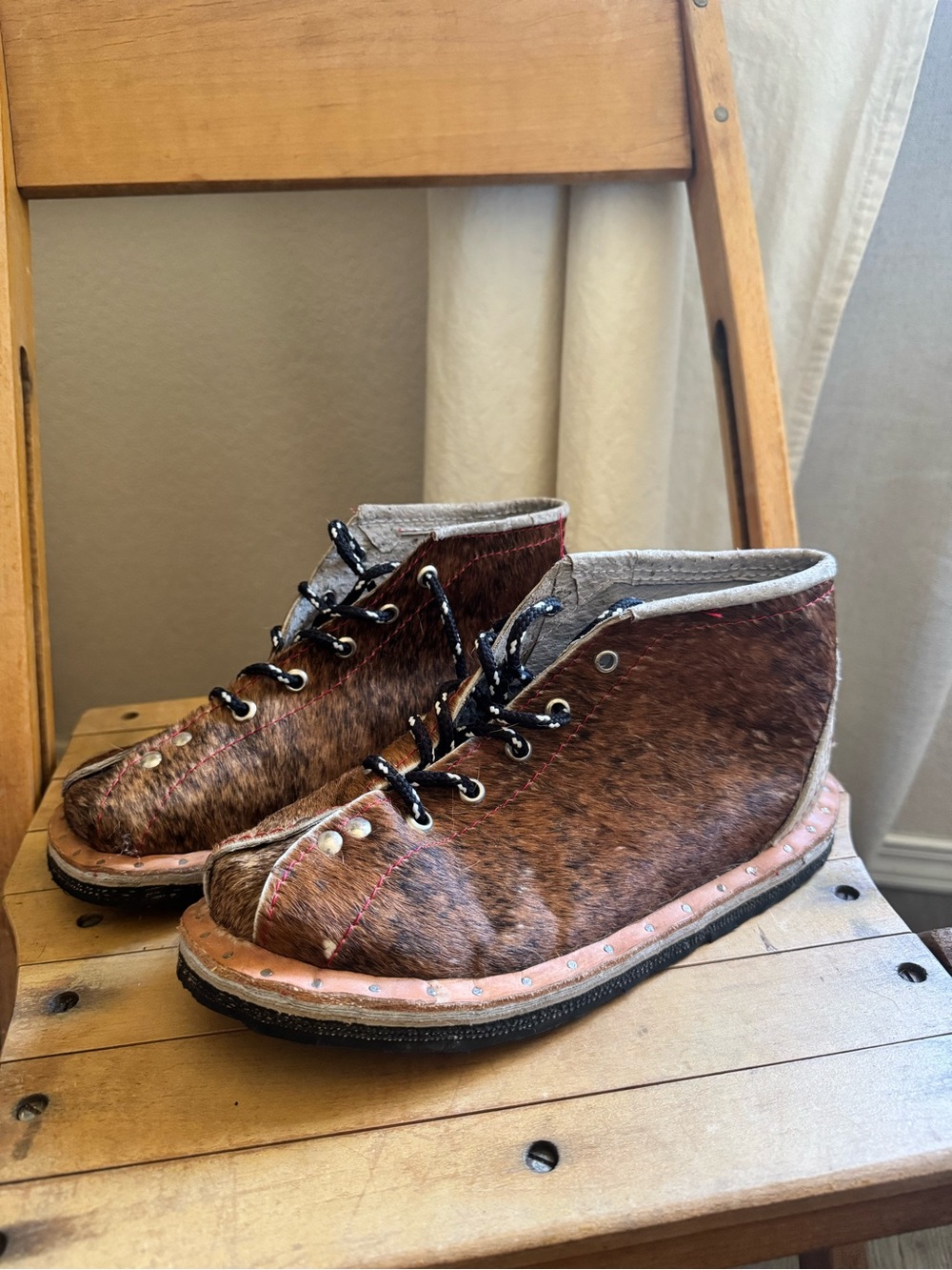 Handmade Goat Skin Booties